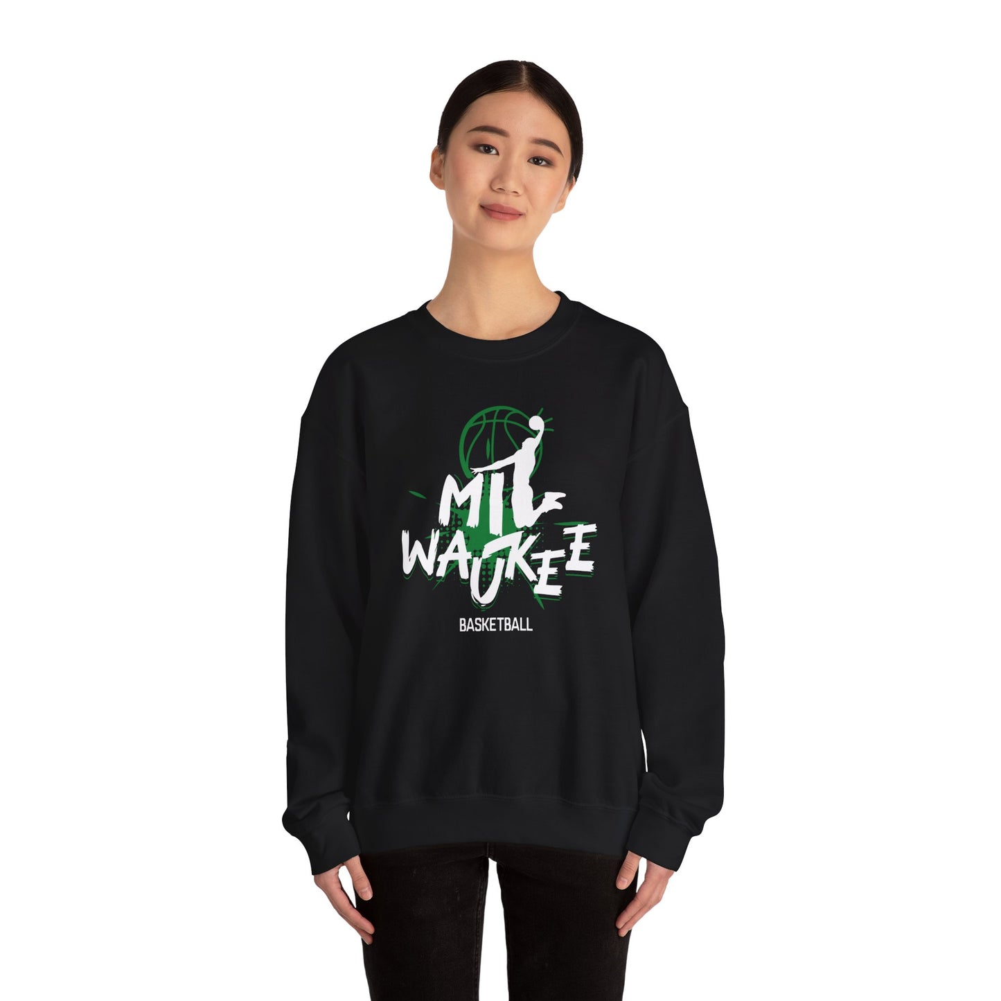 Milwaukee Basketball Crewneck