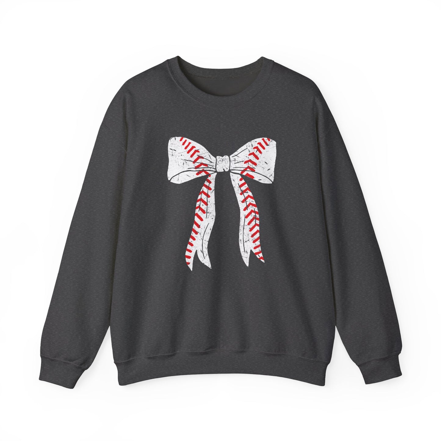 Baseball Bow Sweatshirt