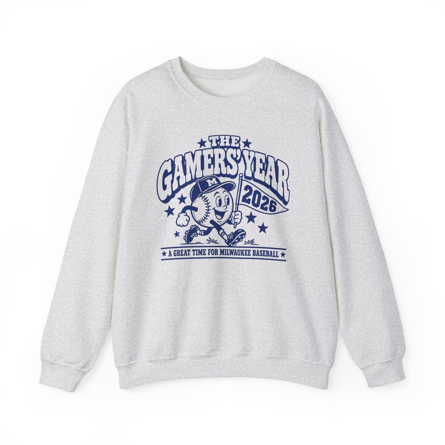 The Gamers' Year 2026 Milwaukee Baseball Crewneck