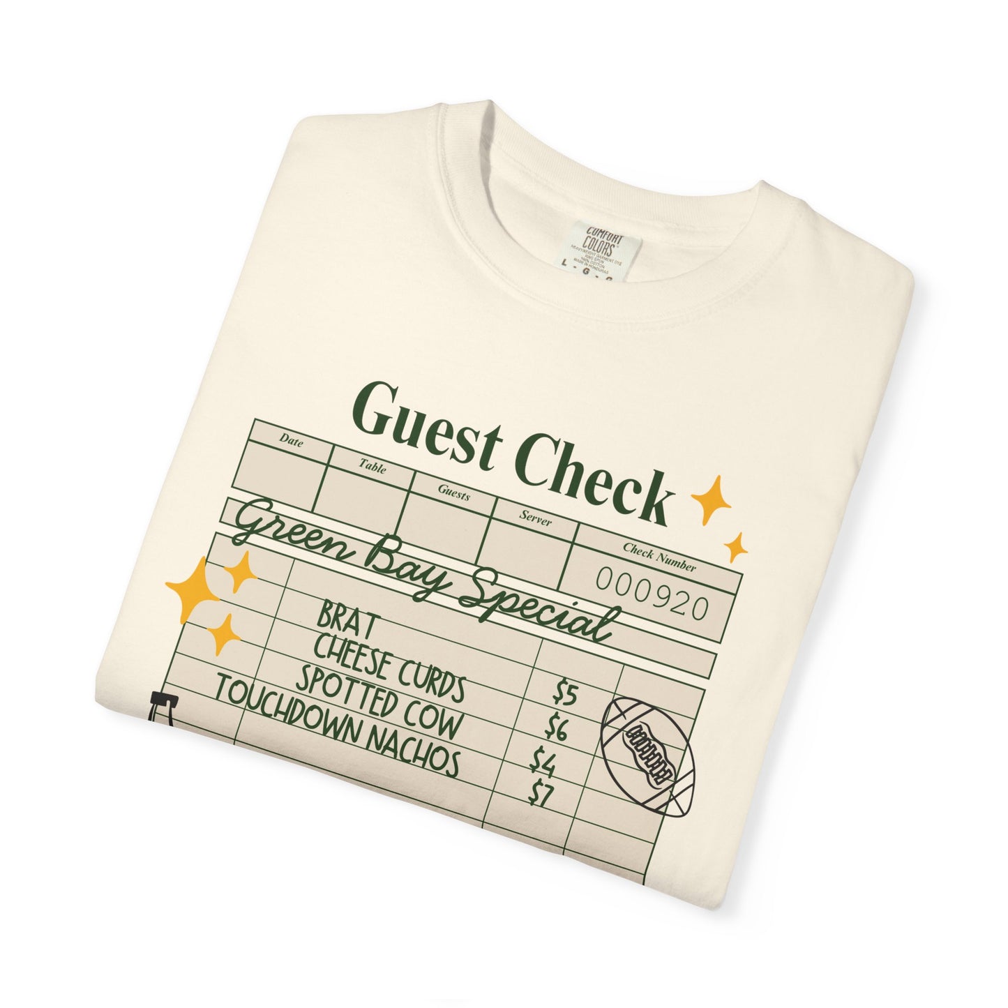 Guest Check Green Bay Special Tee