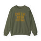 Cheese Beer Football Crewneck