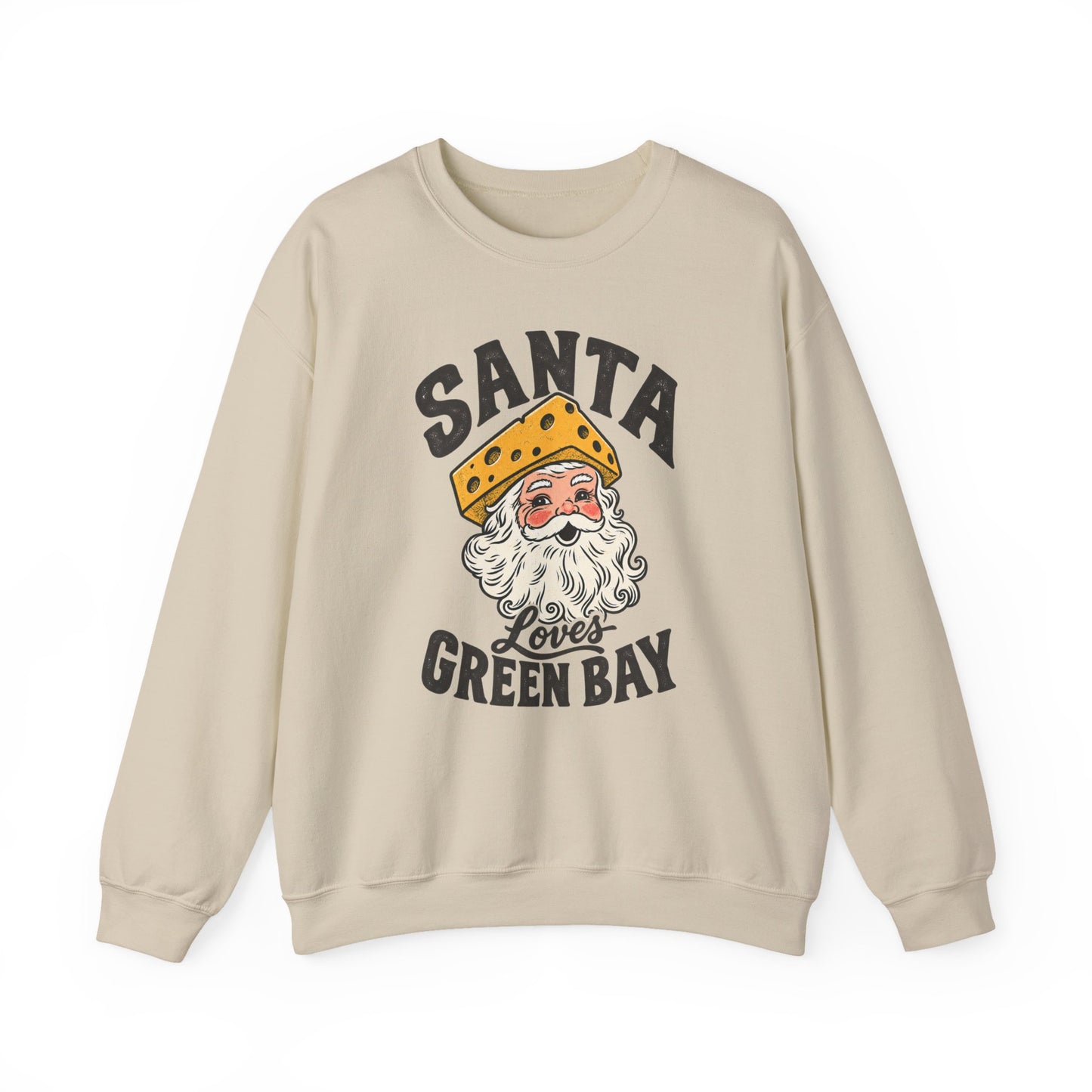 Santa Loves Green Bay Crewneck