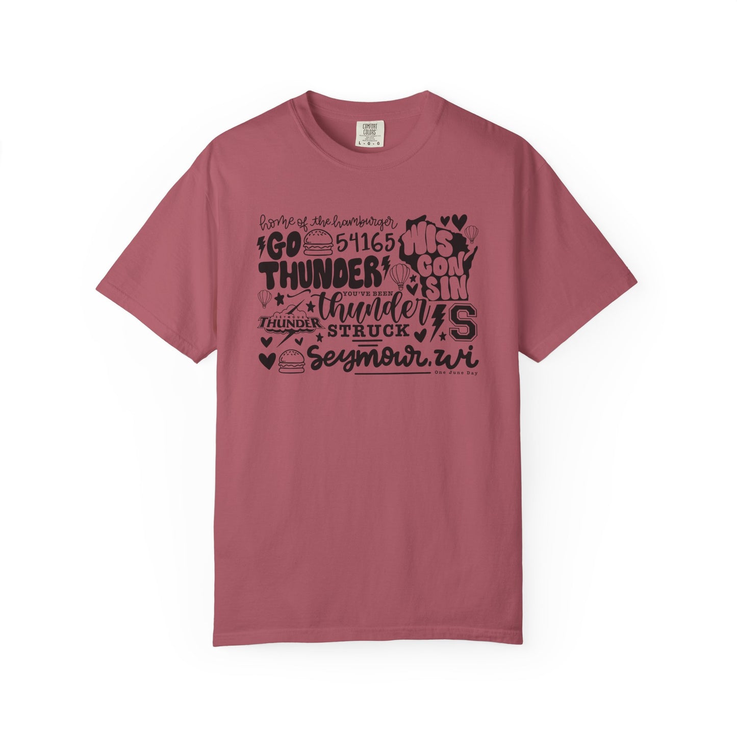 Handlettered Seymour Tee