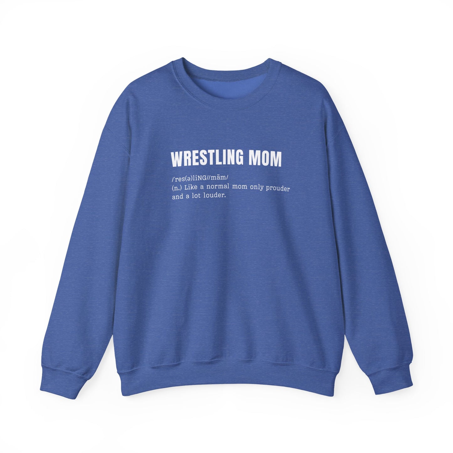 Wrestling Mom Definition Crewneck - Multiple Colors