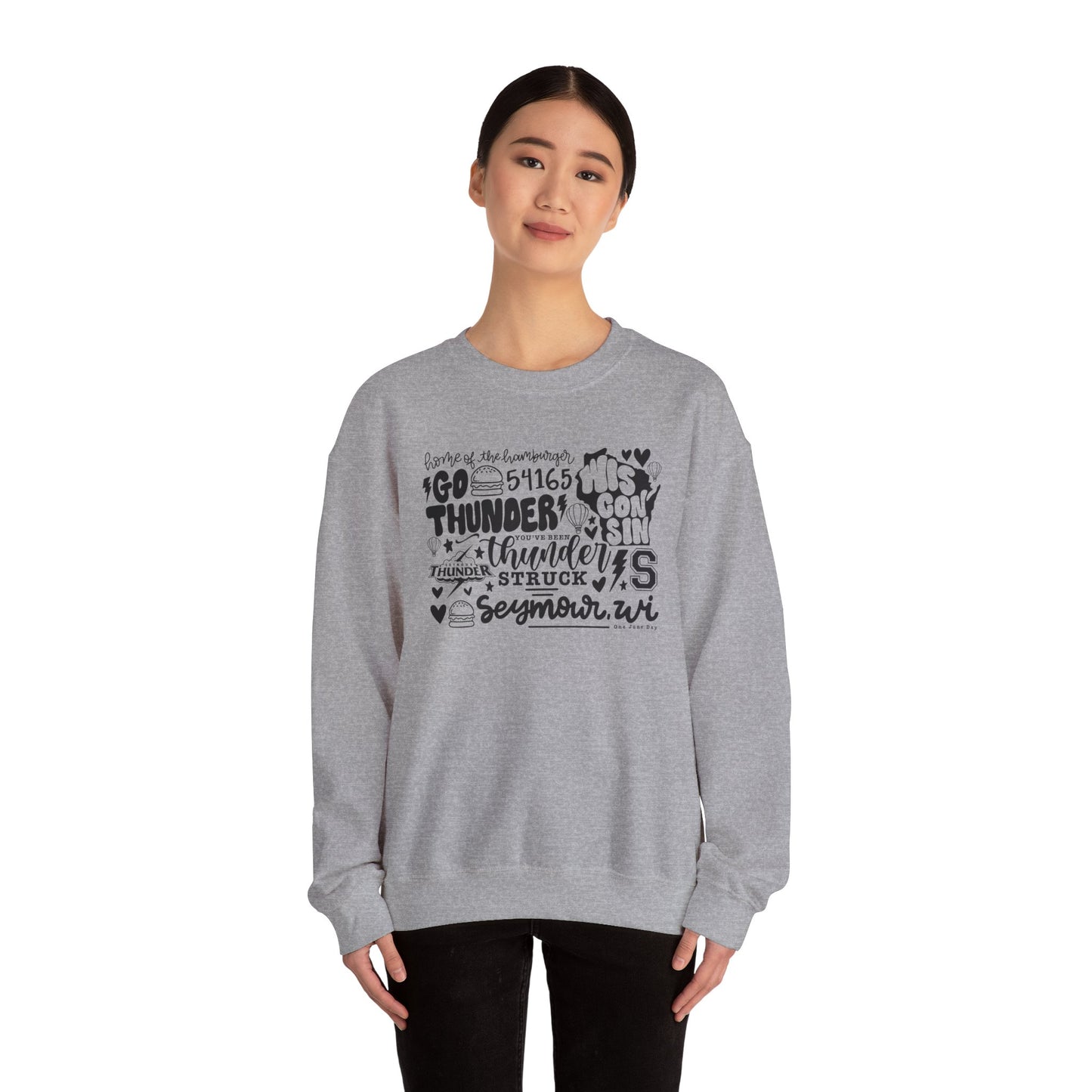 Handlettered Seymour Crewneck
