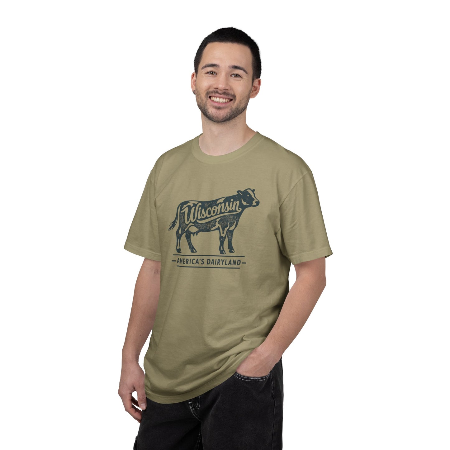 Wisconsin Cow 'America's Dairyland' Tee