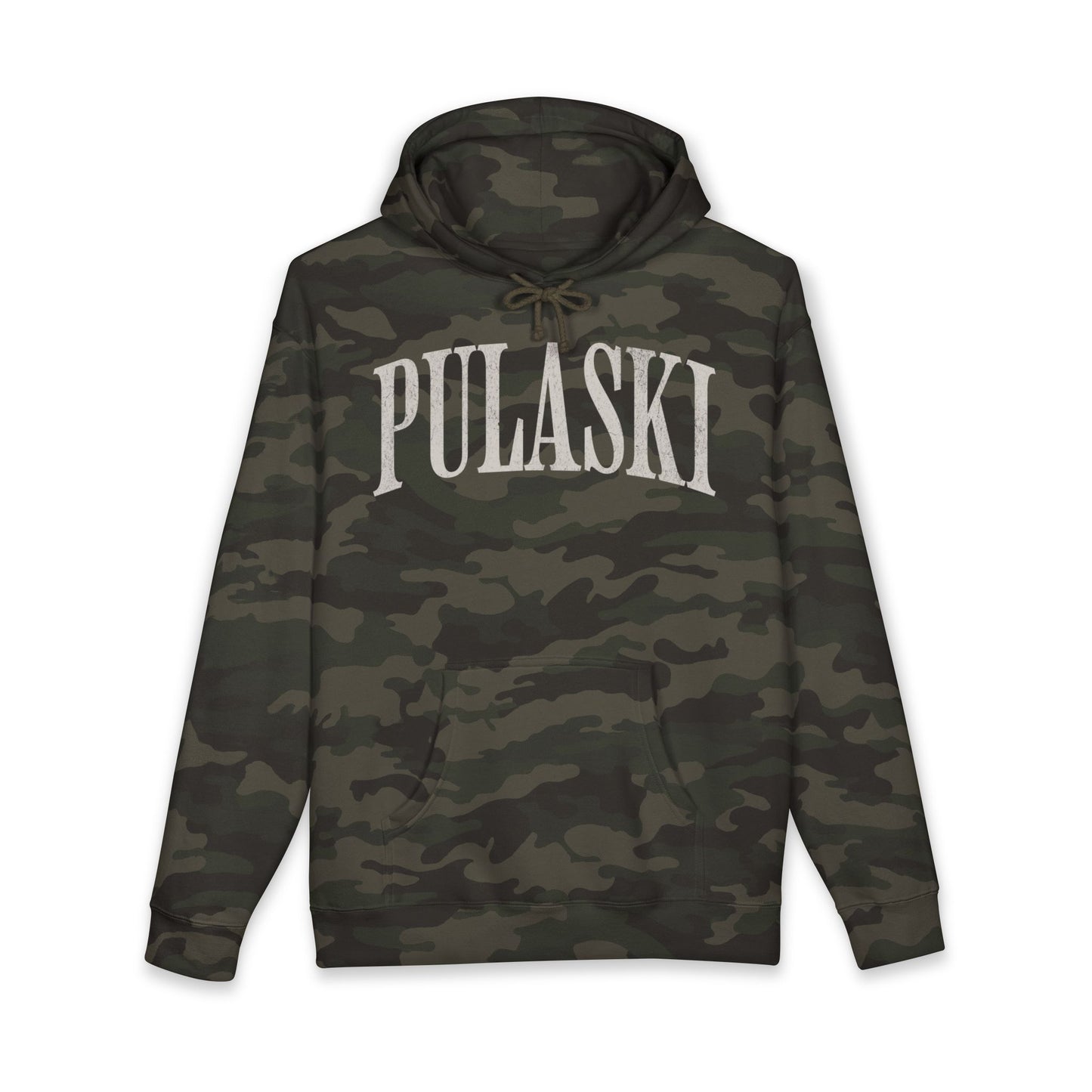 Pulaski Camo Hooded Sweatshirt