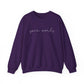 Any Words Script Font Crewneck