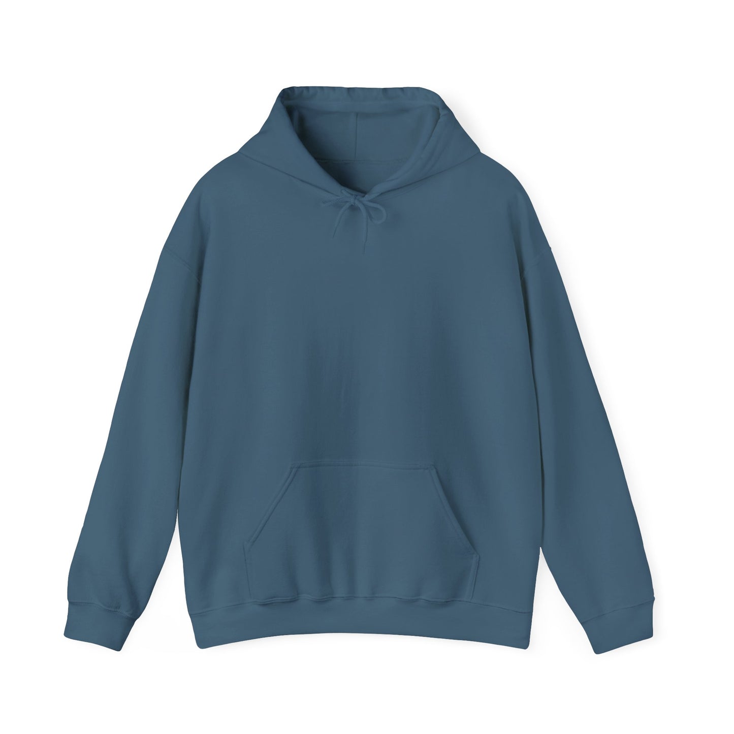 Indigo Paisley Back Print Hoodie