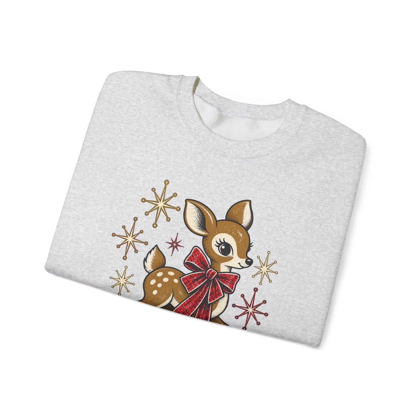 Vintage Deer Christmas Sweatshirt