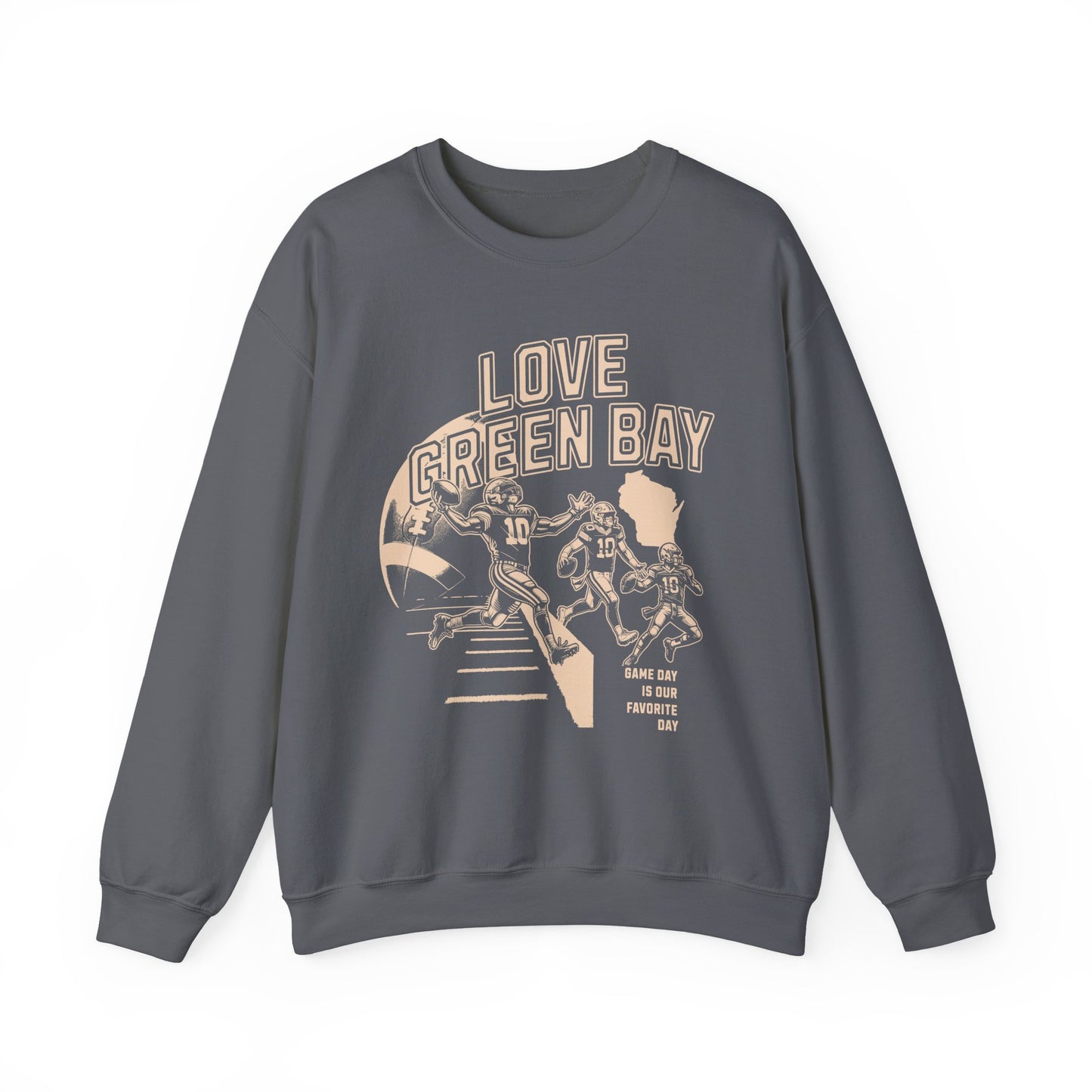 Love Green Bay Crewneck Sweatshirt