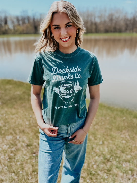 Dockside Drinks Tee