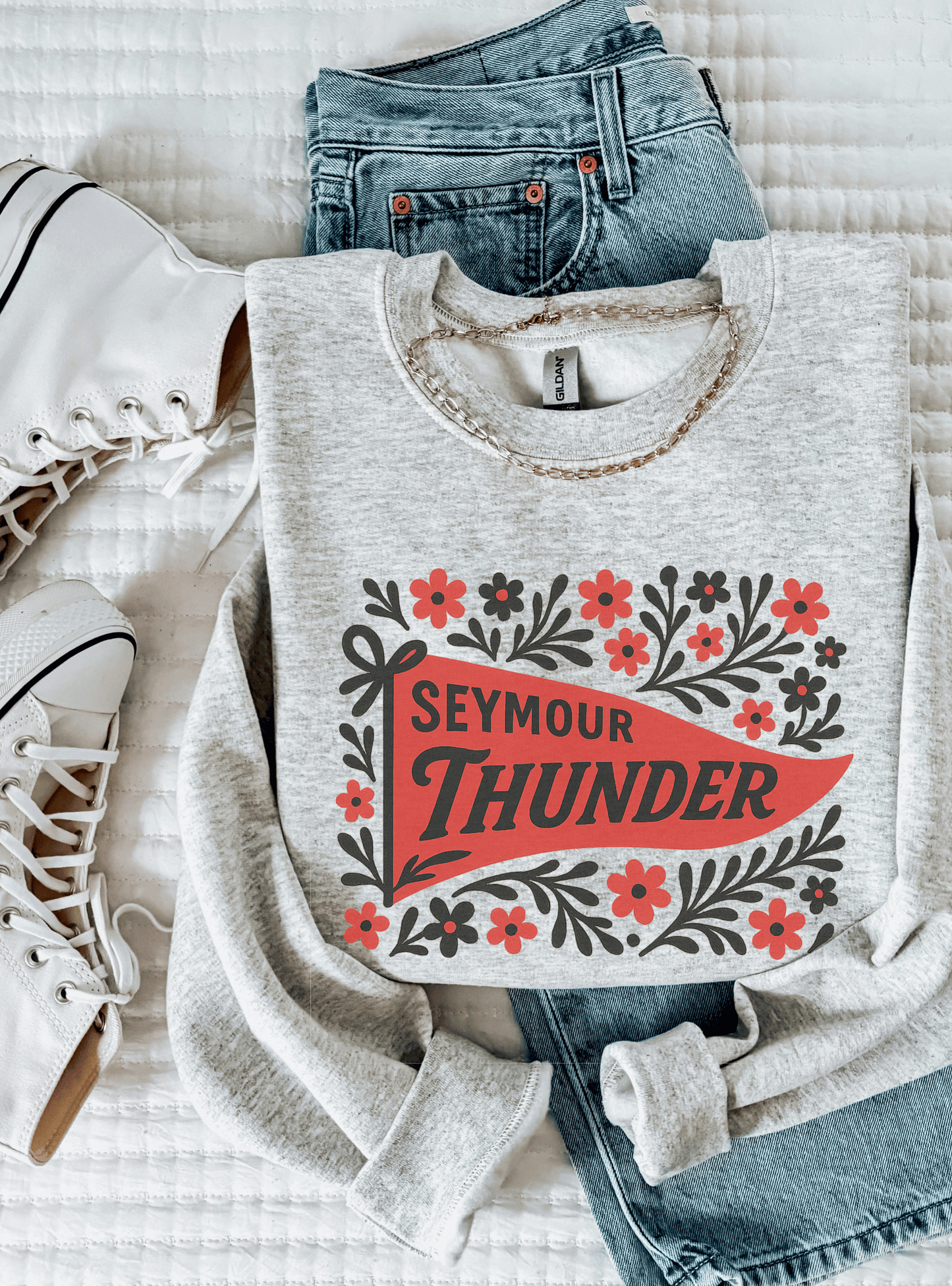 Seymour Thunder Crewneck Floral
