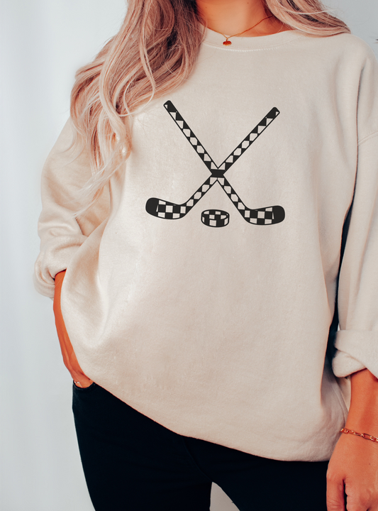 Checker Hockey Sweatshirt