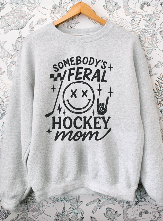 Feral Hockey Mom Sweatshirt