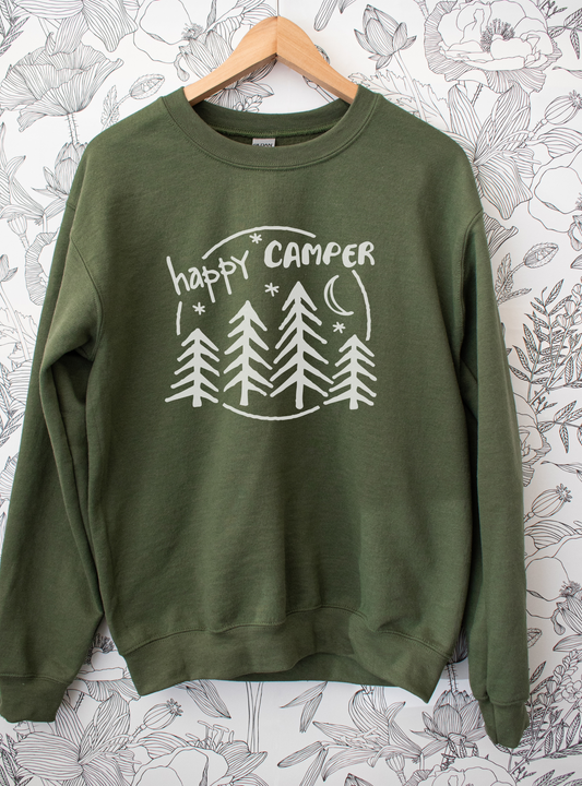 Happy Camper Crewneck