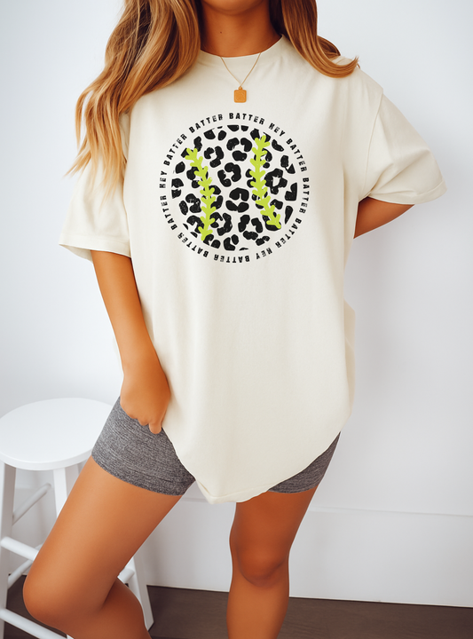 Hey Batter Softball Tee