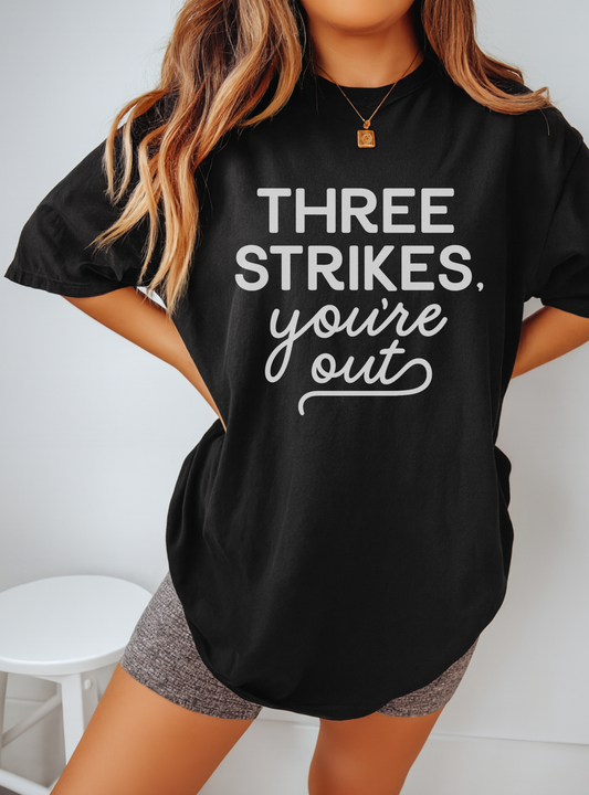 Three Strikes Tee