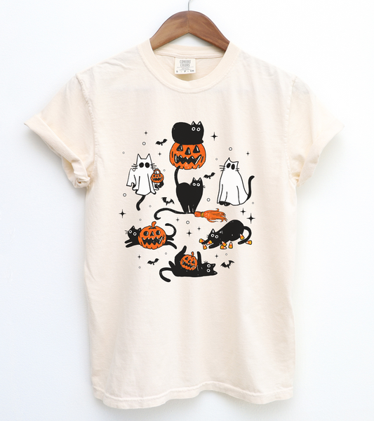 Halloween Cats Tee