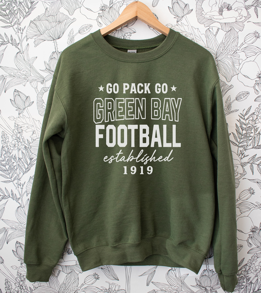 Green Bay Football Crewneck