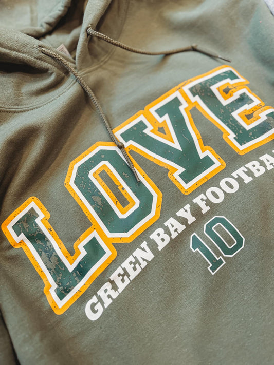 Love Football Hoodie