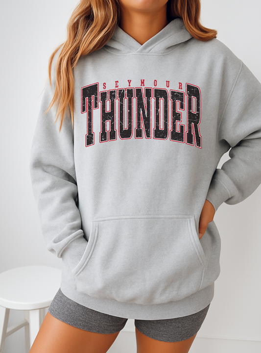 Thunder Distressed Hoodie