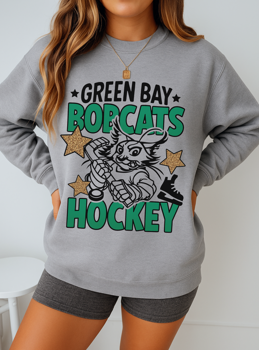Green Bay Bobcats Hockey Sweatshirt