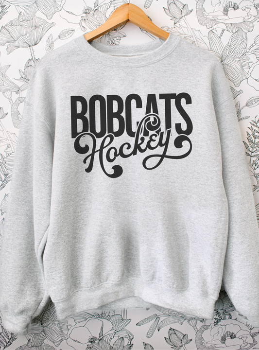 Bobcats Hockey Crewneck