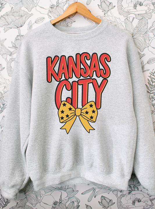 Kansas City Bow Sweatshirt