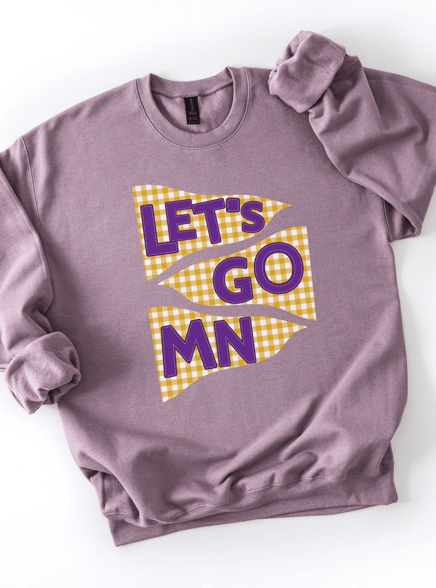 Let's Go MN Pennant Crewneck