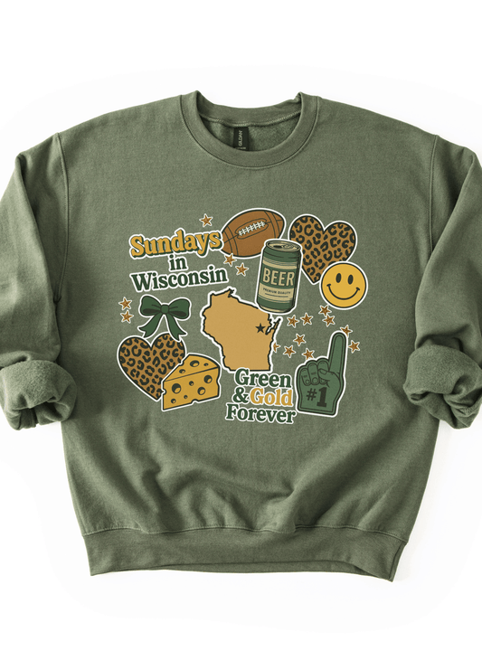 Wisconsin Sundays Crewneck
