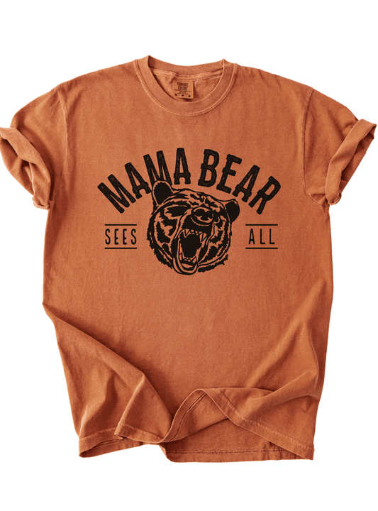 Mama Bear Sees All Tee