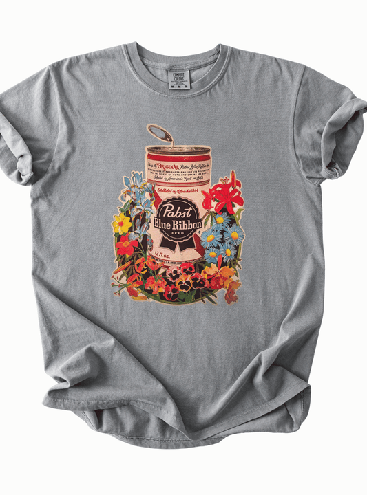 Floral Beer Tee