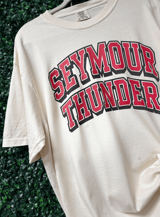 Seymour Thunder Vintage Varsity Tee
