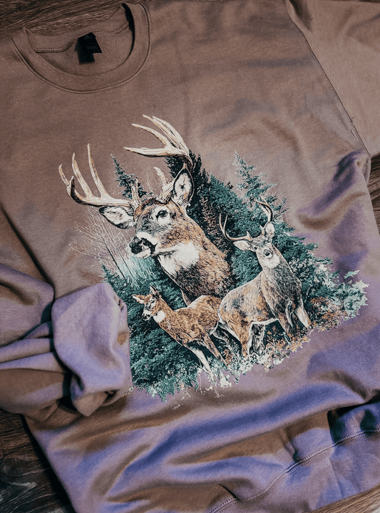 Rustic Wildlife Sweatshirt