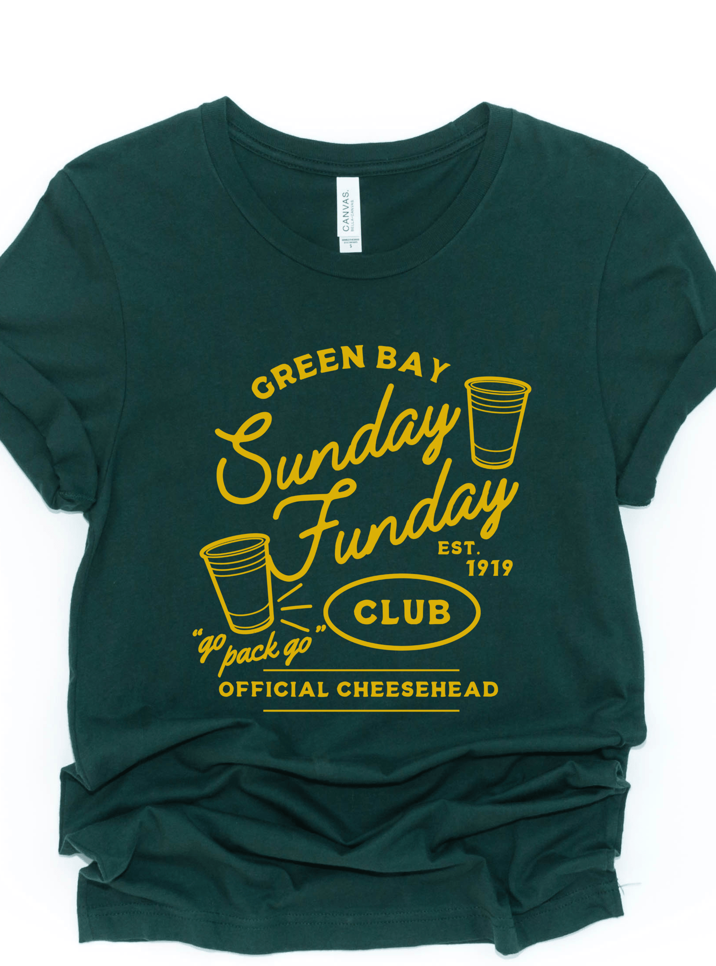 Green Bay Sunday Funday Club Tee