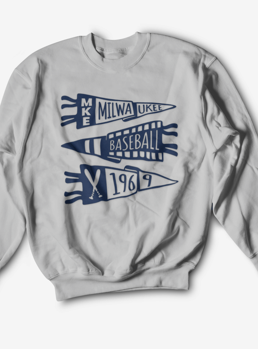 Vintage Milwaukee Baseball Crewneck