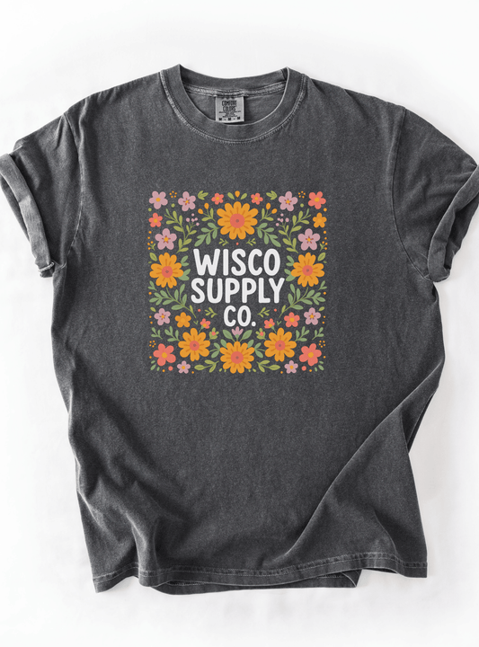Wisco Supply Co. Floral Tee