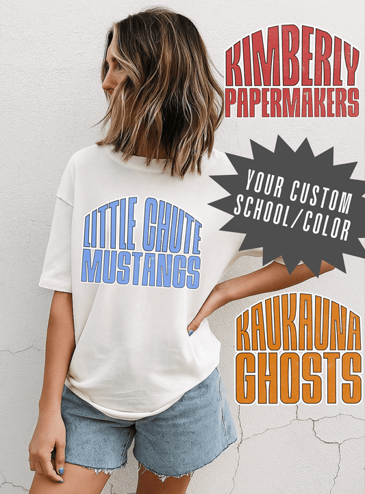 Custom School Comfort Colors Tee