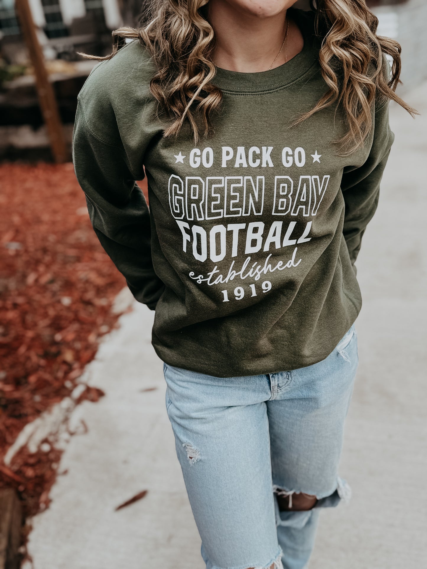 Green Bay Football Crewneck