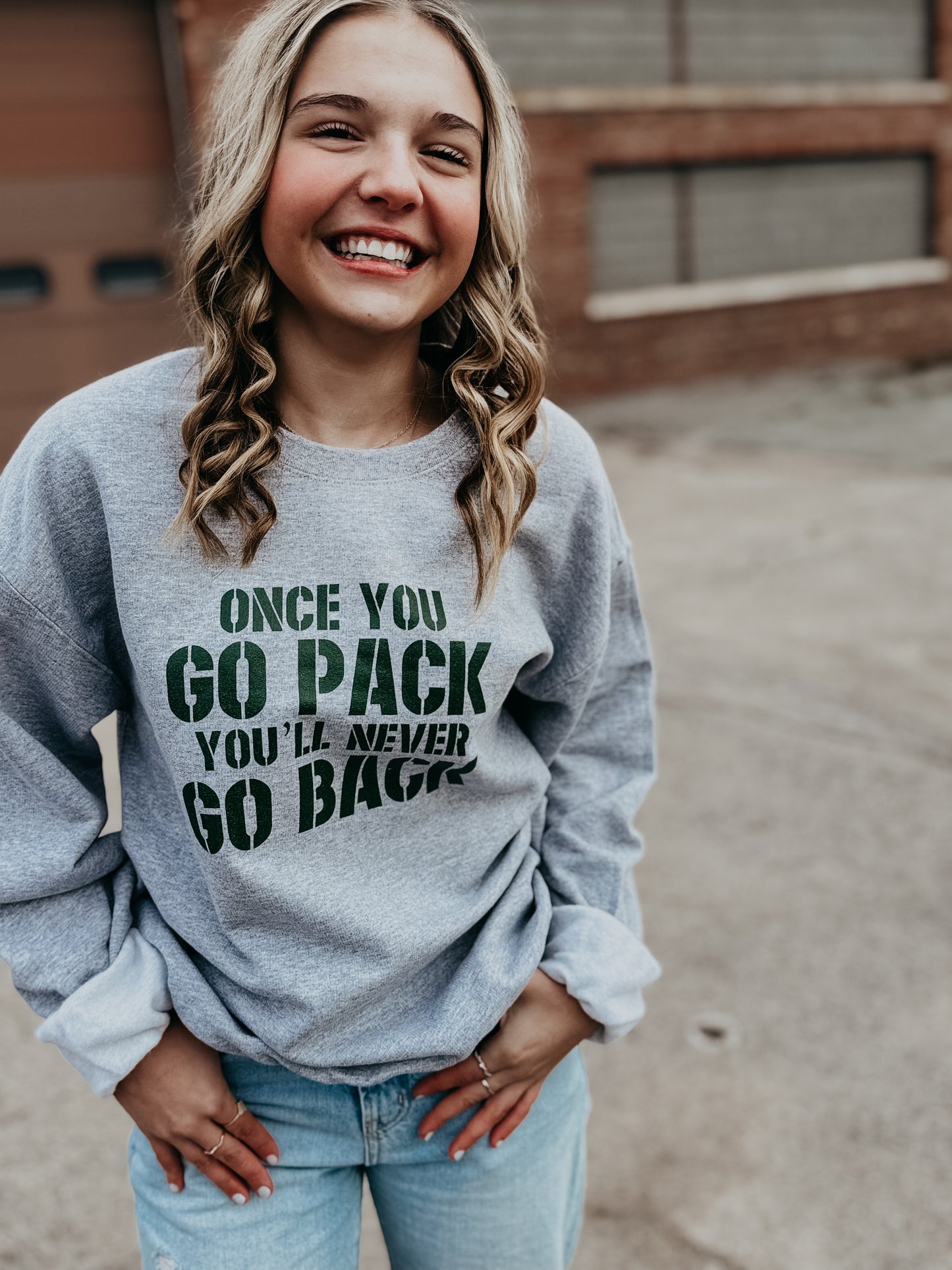 Once You Go Pack Crewneck