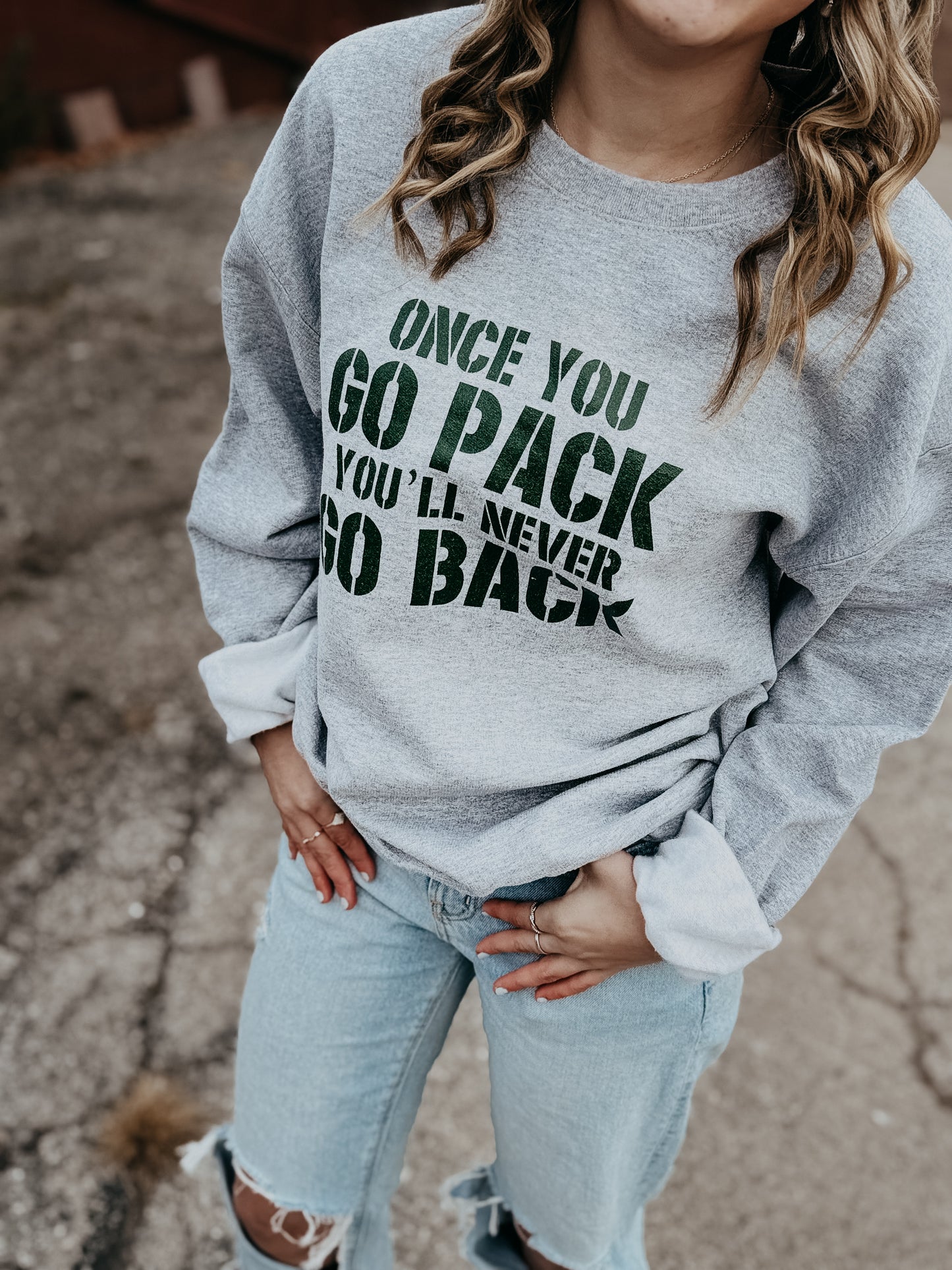 Once You Go Pack Crewneck