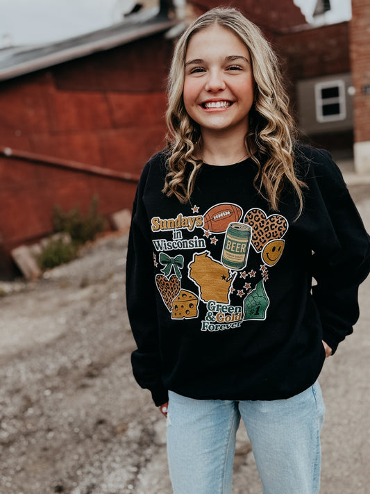 Wisconsin Sundays Crewneck