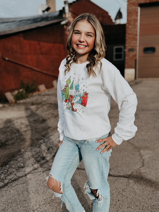 Whoville Scene Crewneck