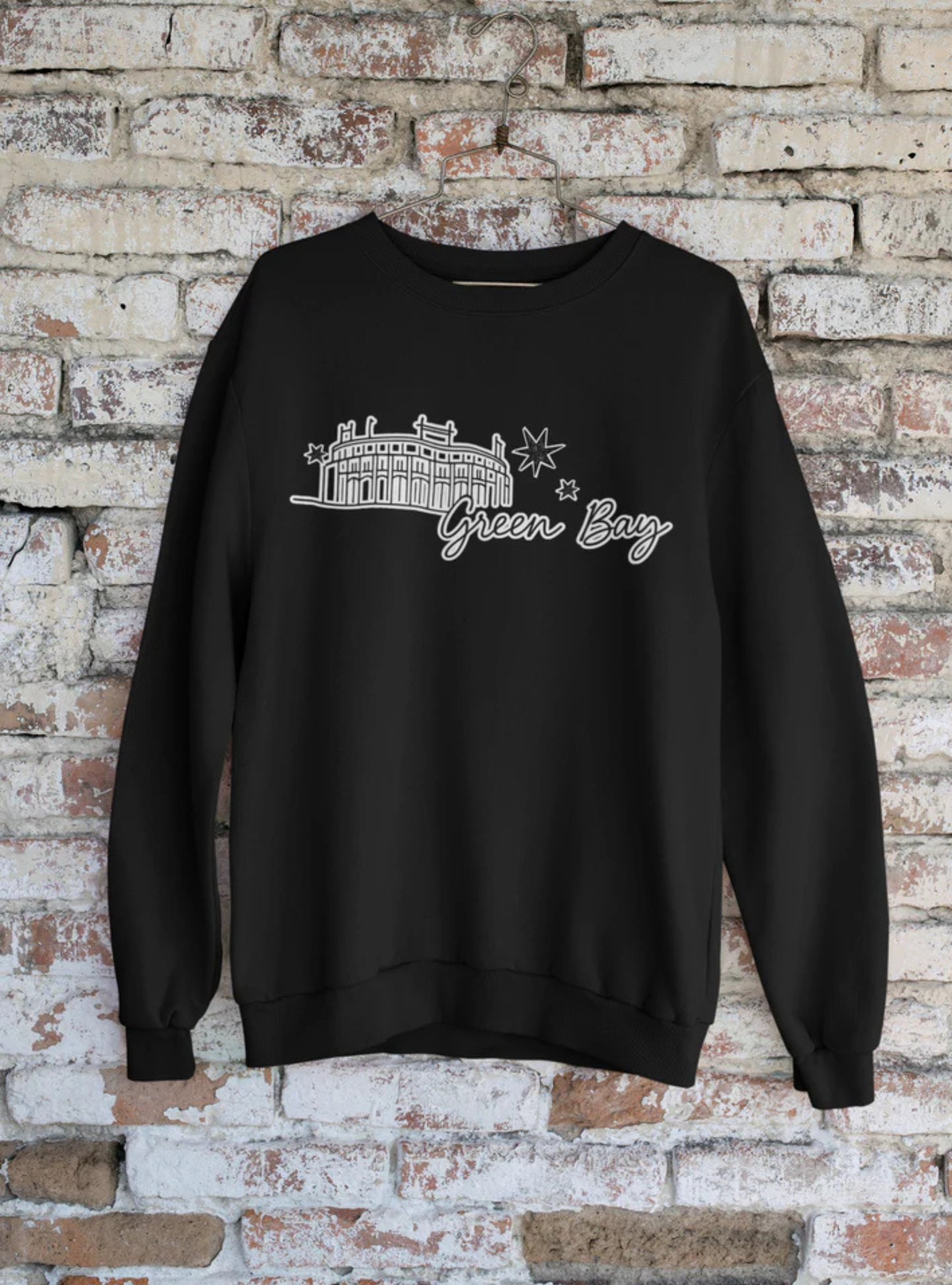 Green Bay Field Sketch Sweatshirt
