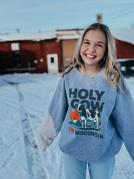 Holy Cow Crewneck