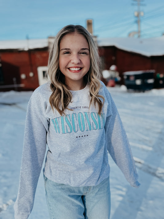 Wisconsin Vintage Crewneck