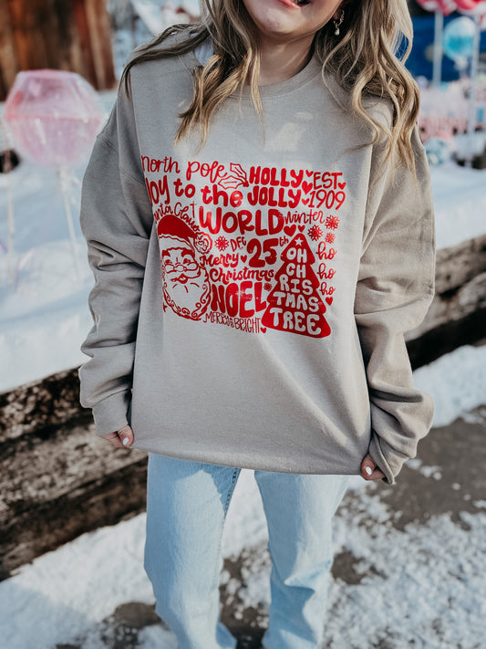 Joy to the World Christmas Sweatshirt