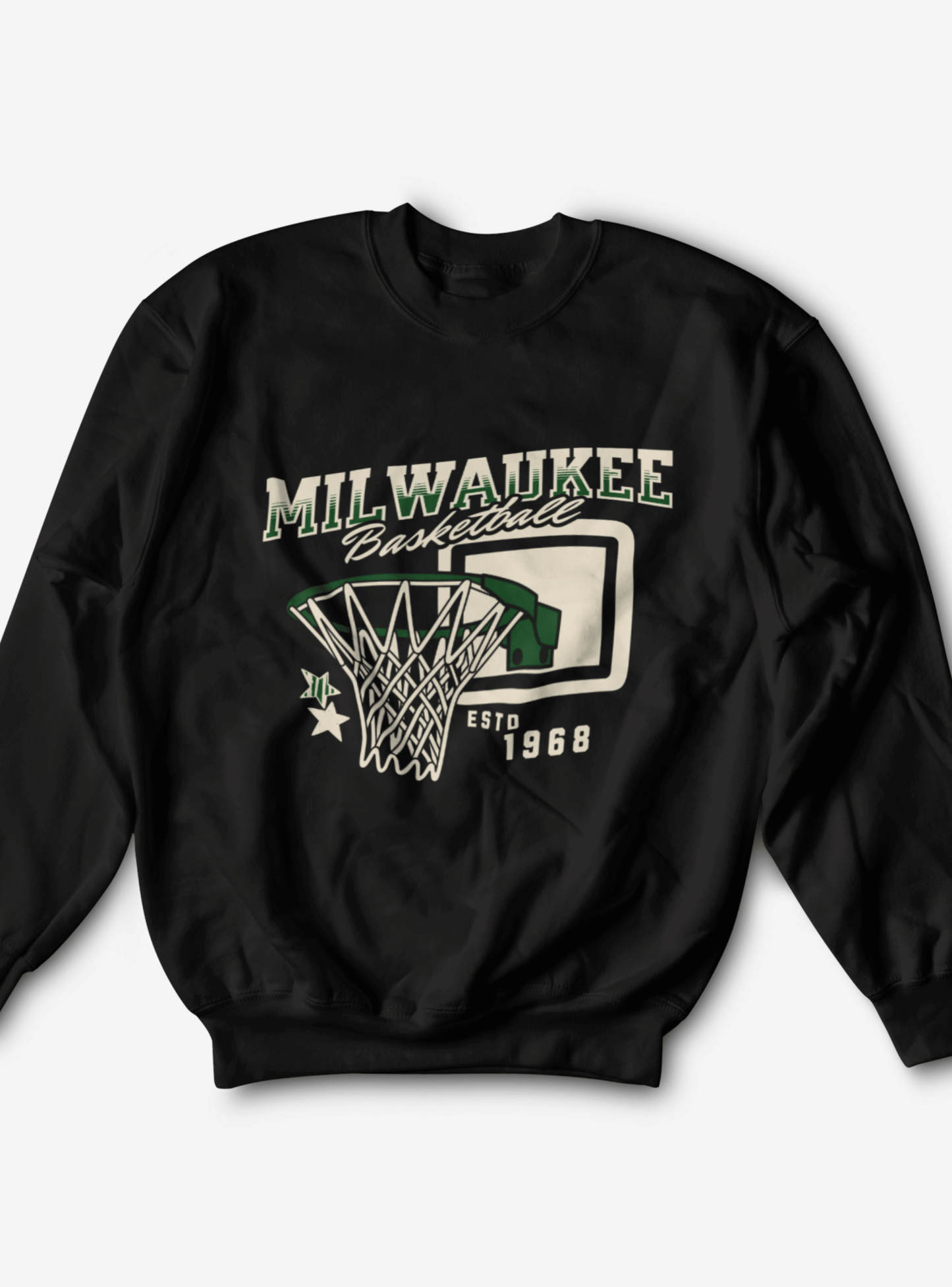 Milwaukee Basketball Crewneck