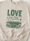 Love Green Bay Football Crewneck